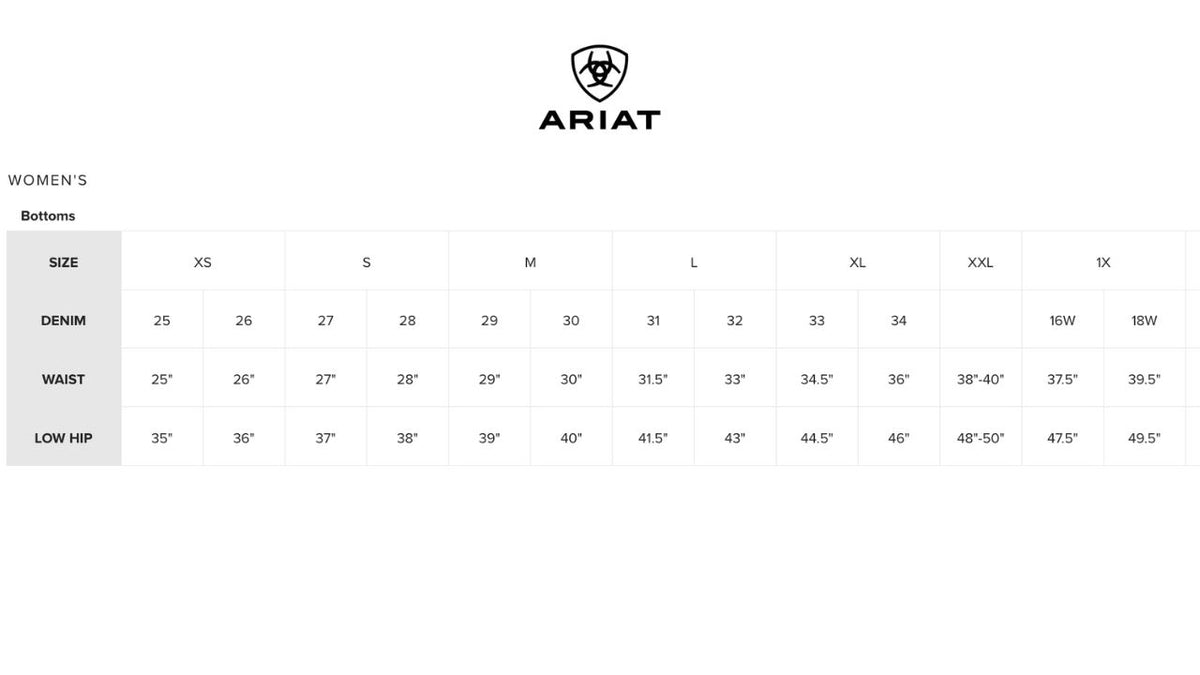 Ariat - Ultra High Rise Tomboy Wide Leg Jeans