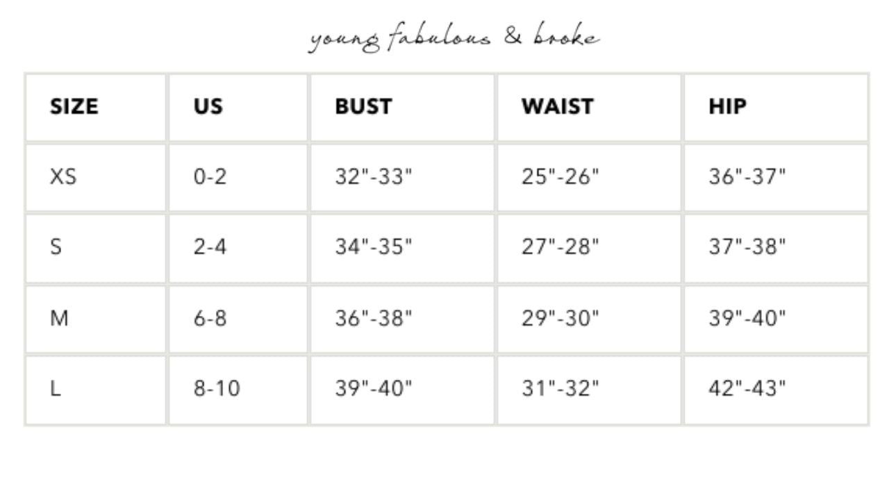 Young Fabulous & Broke - BRENEN MIDI DRESS