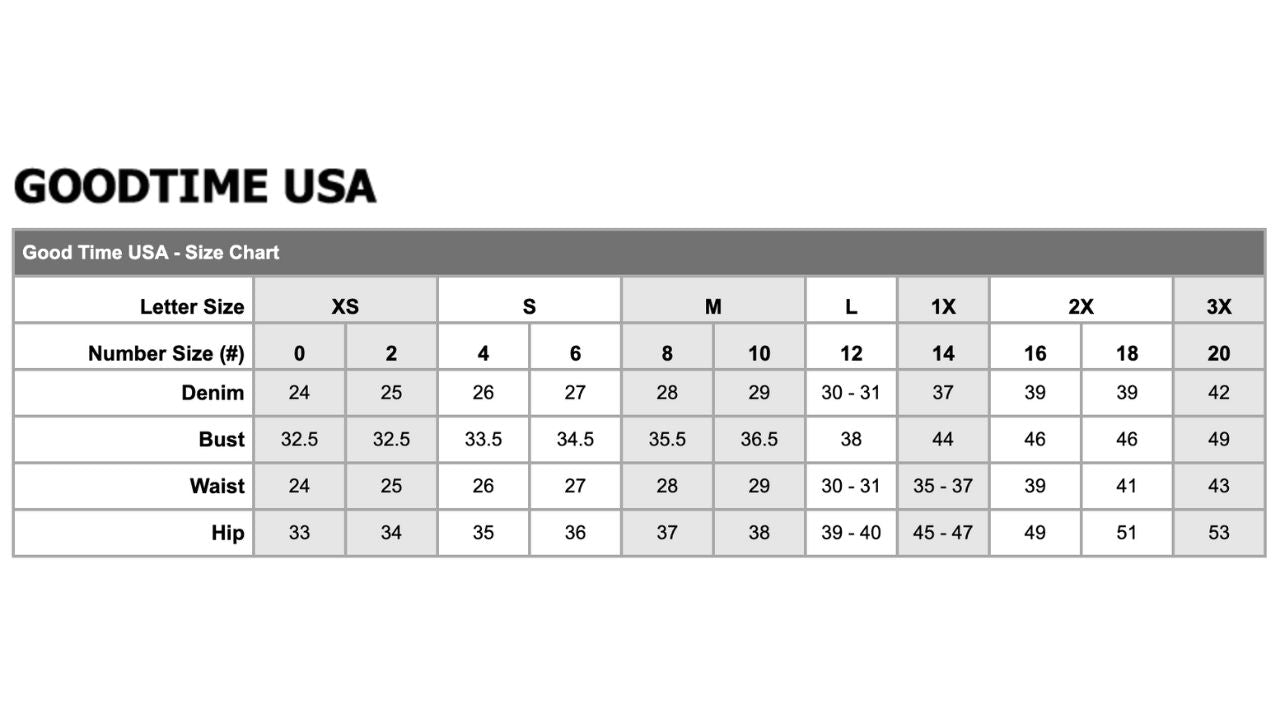 Good Time Usa - Emma Crochet Set