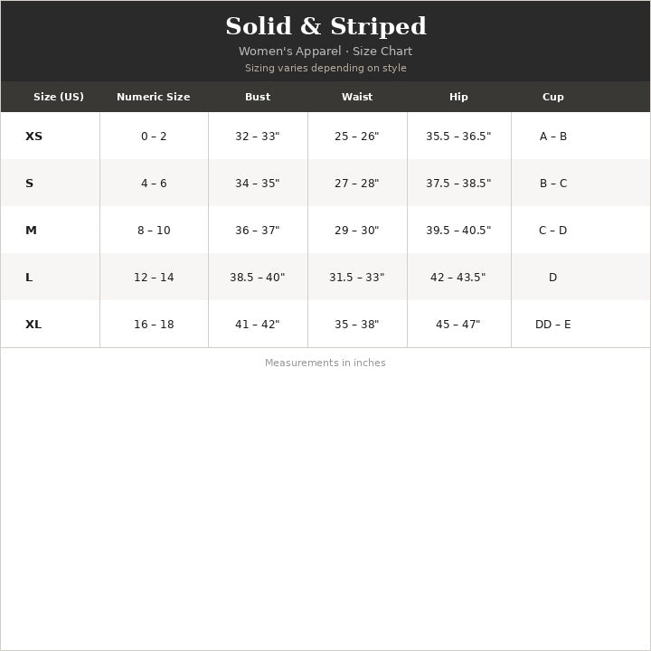 Solid & Striped - Women's Hudson Knit Short