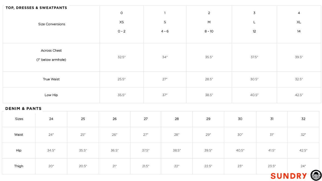 Sundry - Striped Jogger Pants