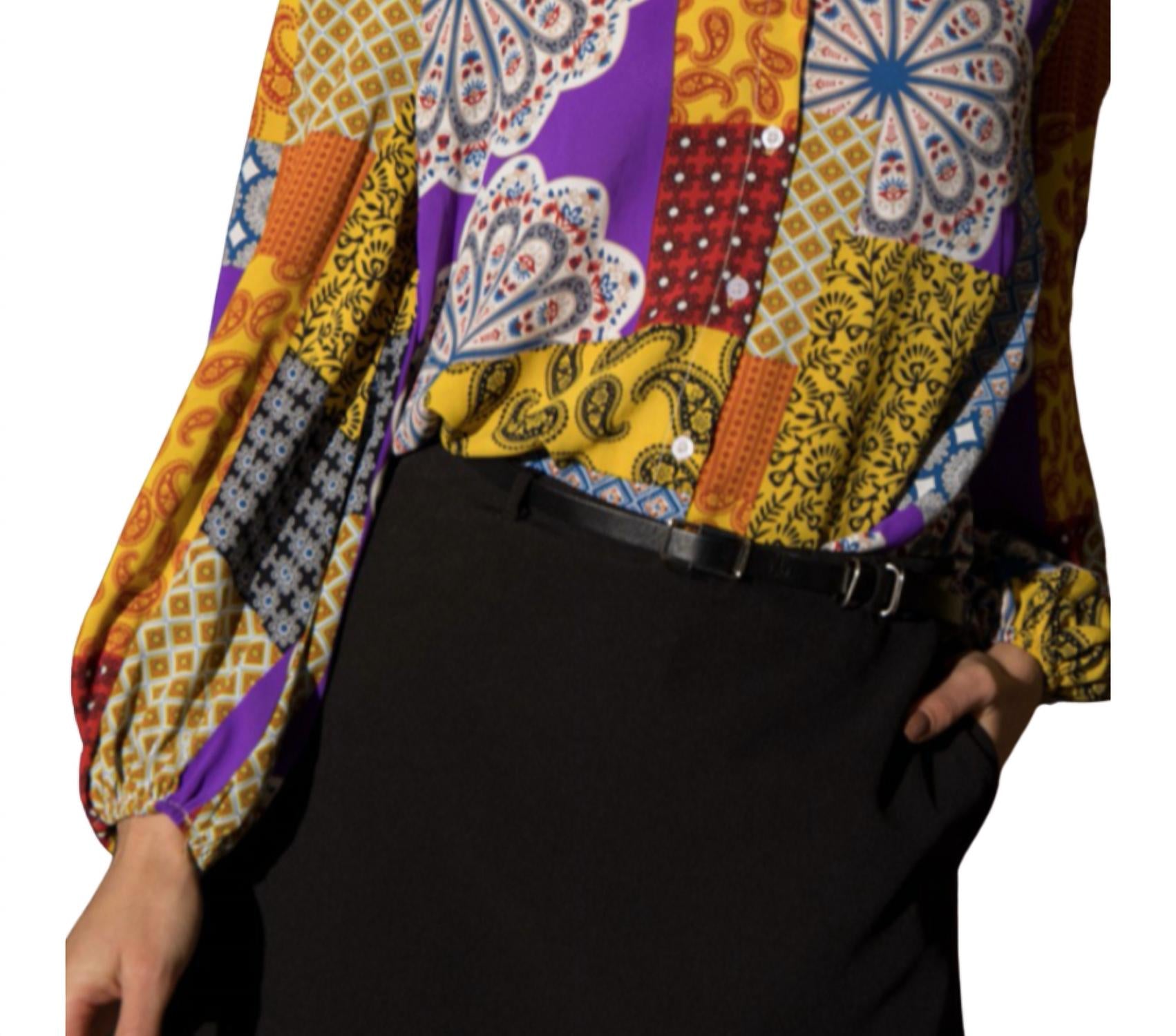 PATCHWORK TOP