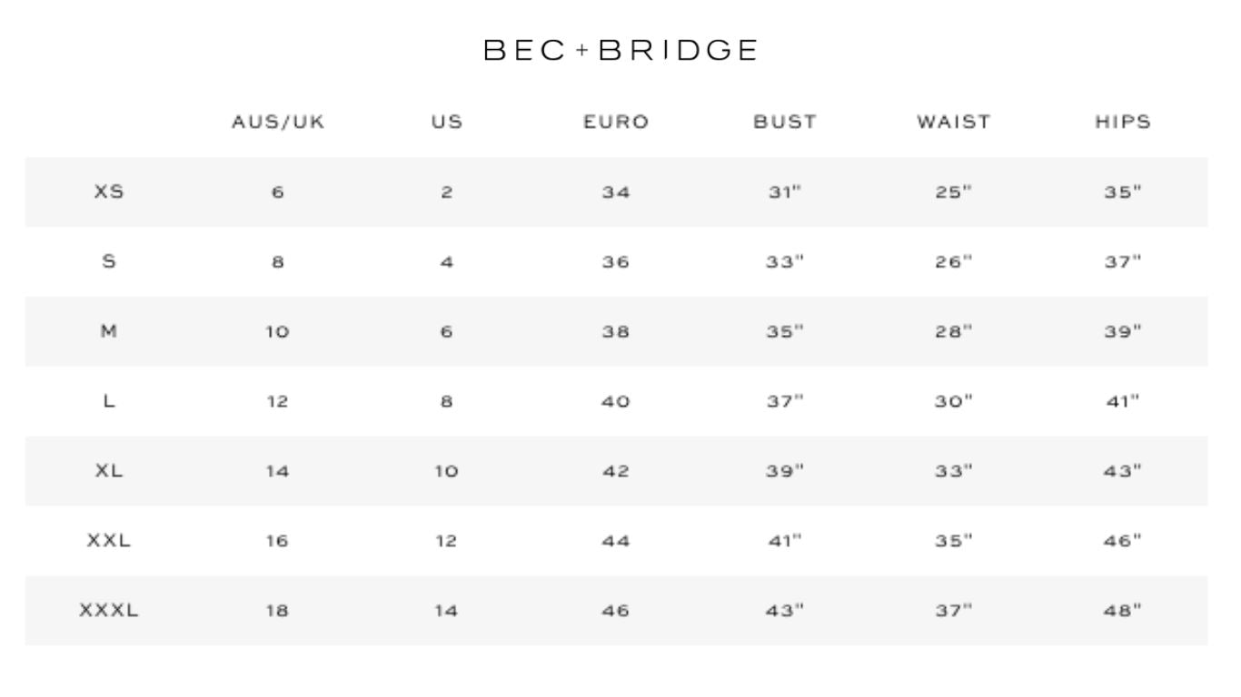 Bec + Bridge - Louann Maxi Dress