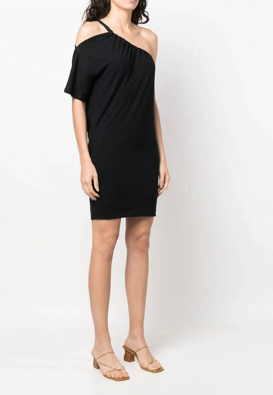 HANDRA ONE SHOULDER DRESS