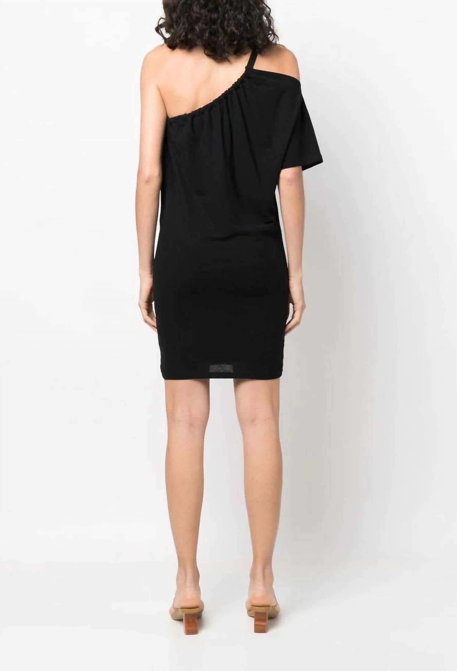HANDRA ONE SHOULDER DRESS