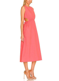Rails YVETTE DRESS in spiced coral - women's dress - detail view