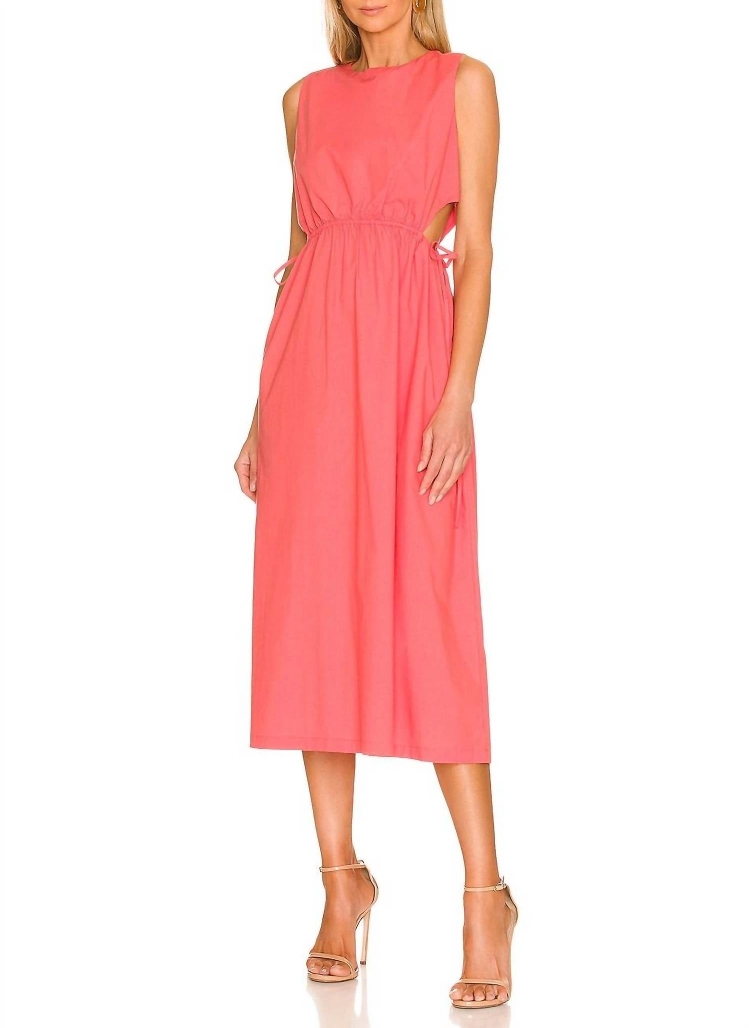 Rails YVETTE DRESS in spiced coral - women's dress