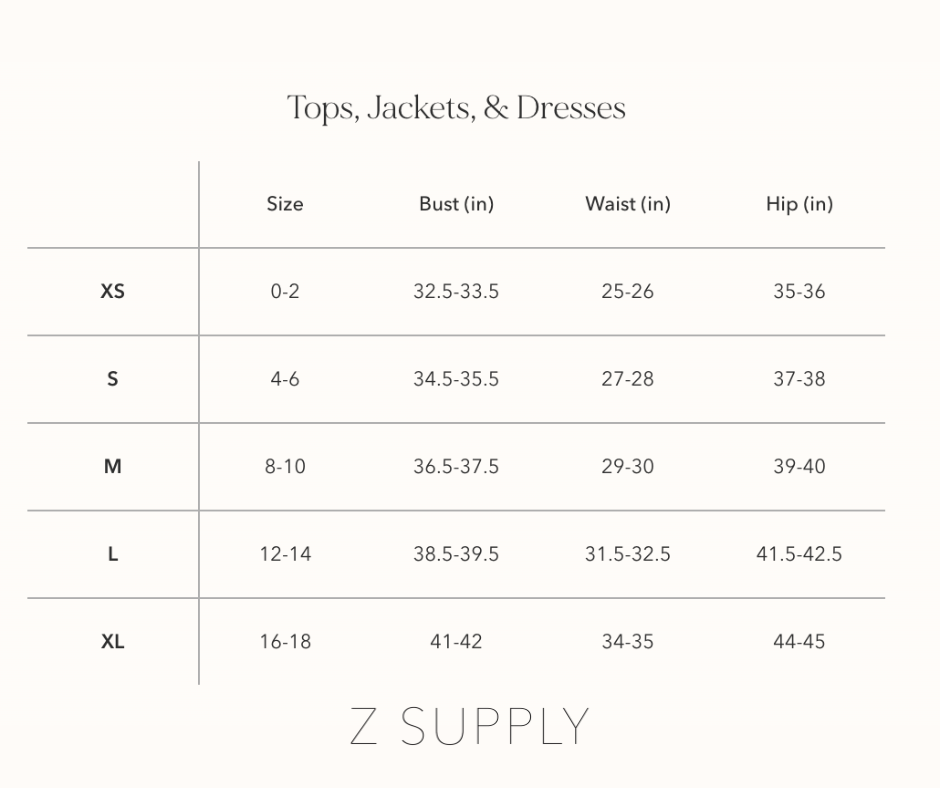 Z Supply - Sirena Rib Tank