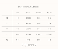 Z Supply - Tate Lace Up Sweater Top