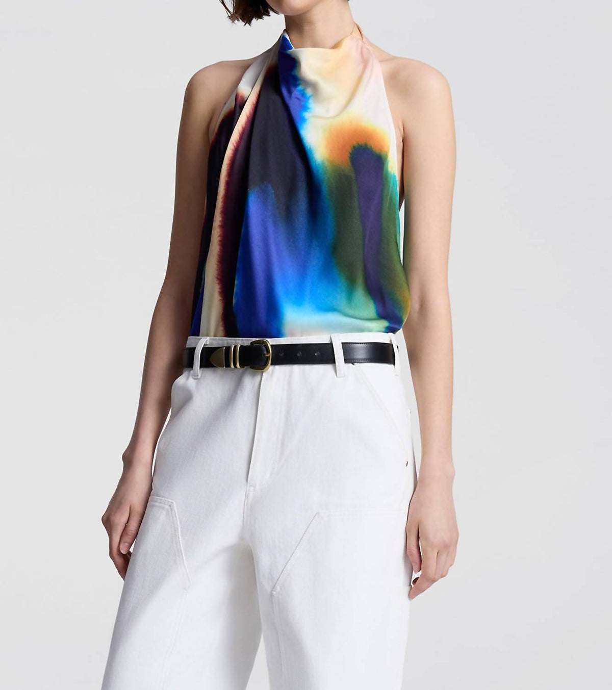 A.L.C. - Ada Printed Halter Top