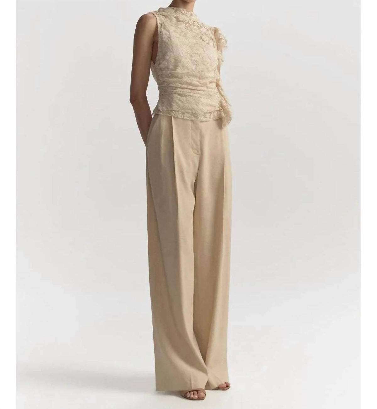 A.L.C. - Astrid Lace Sleeveless Top