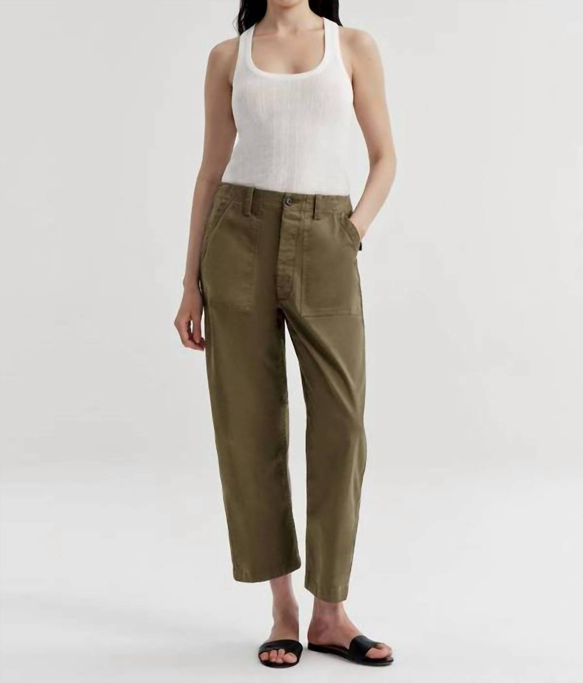 A.L.C. - Brayden Cotton Twill Pants