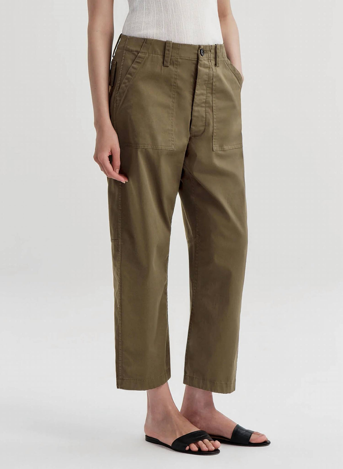 A.L.C. - Brayden Cotton Twill Pants