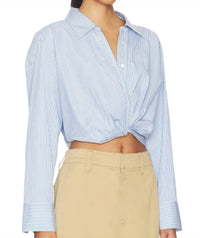 A.L.C. - Leo Cropped Shirt