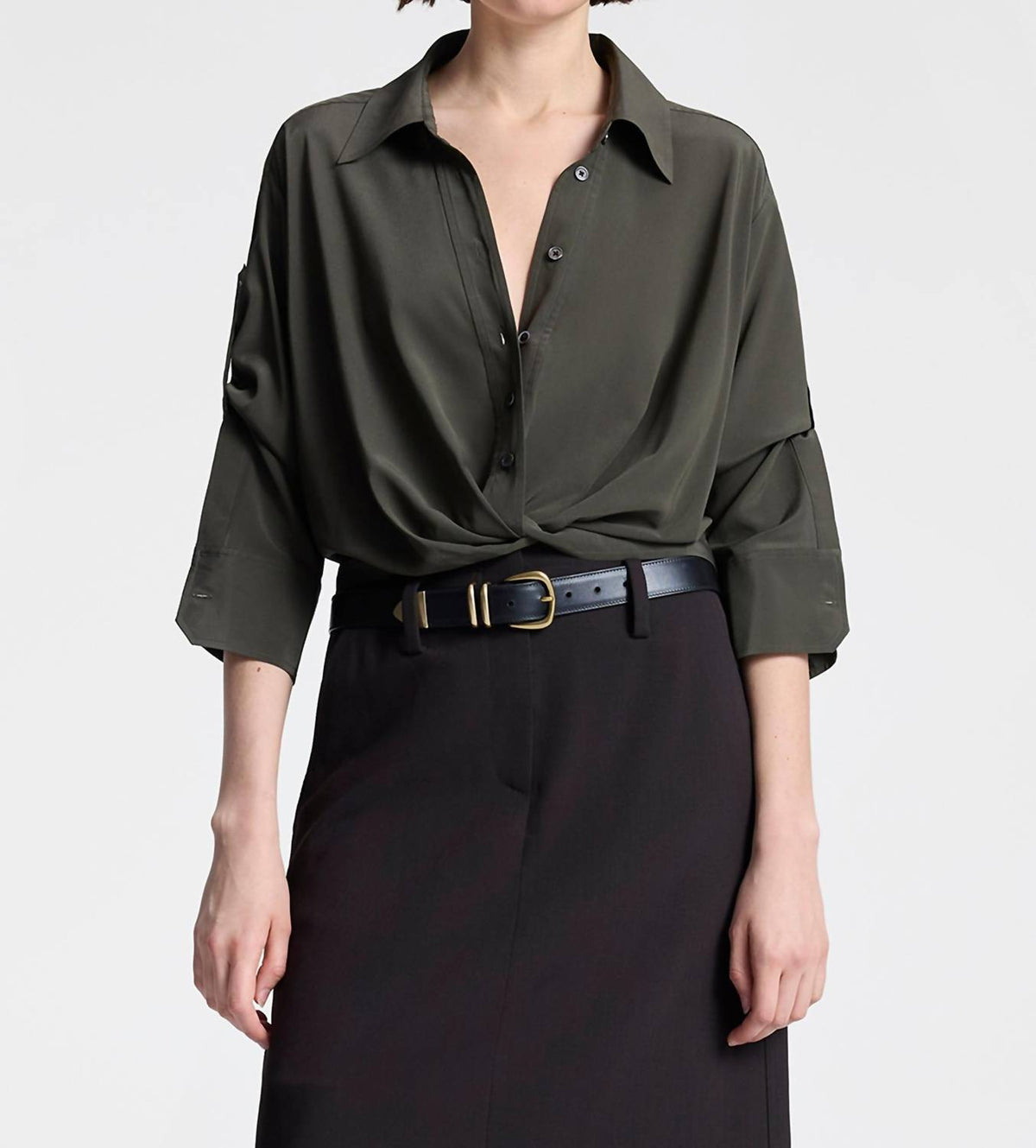 A.L.C. - Leo Silk Top