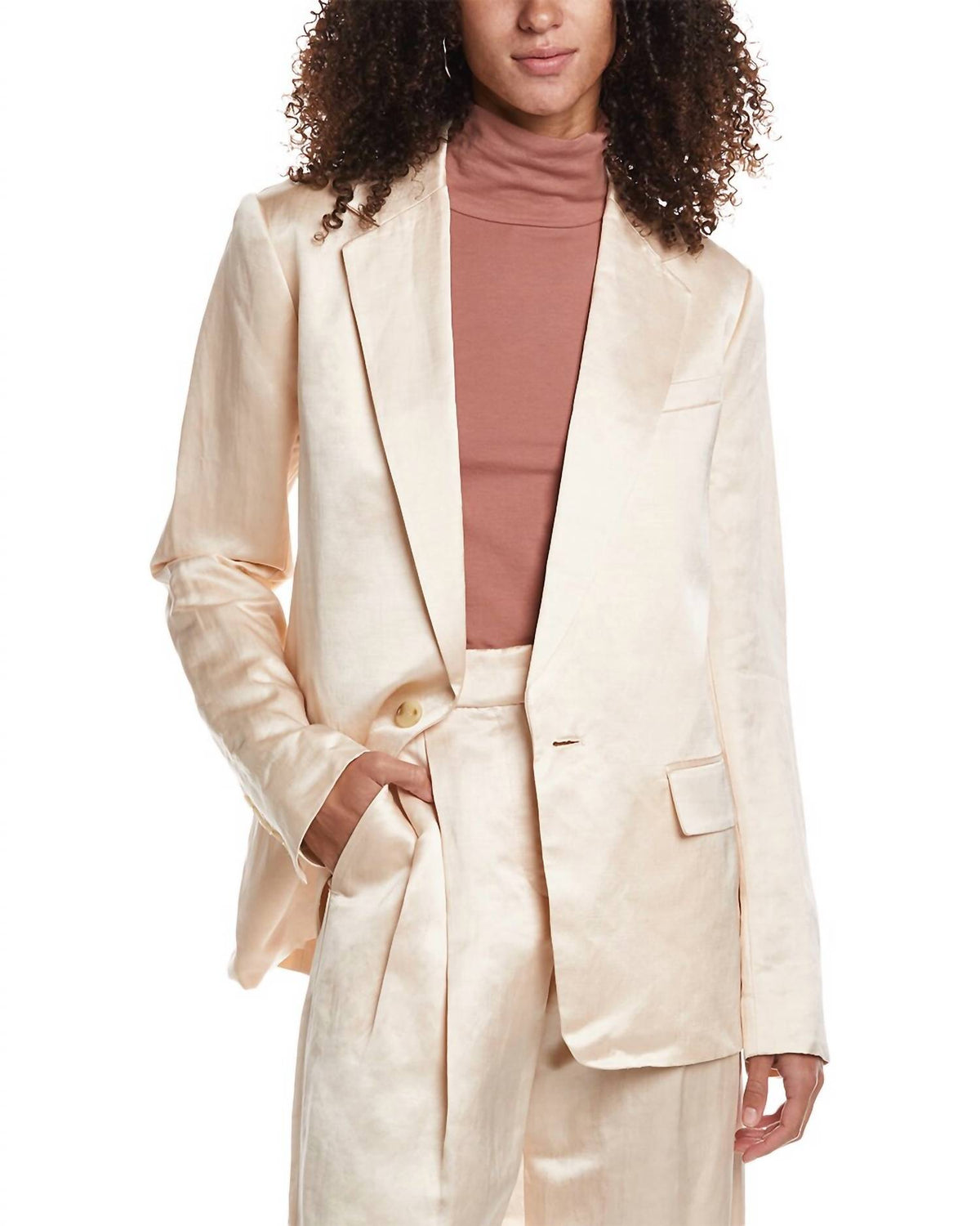 A.L.C. - Ridley Linen Shine Jacket