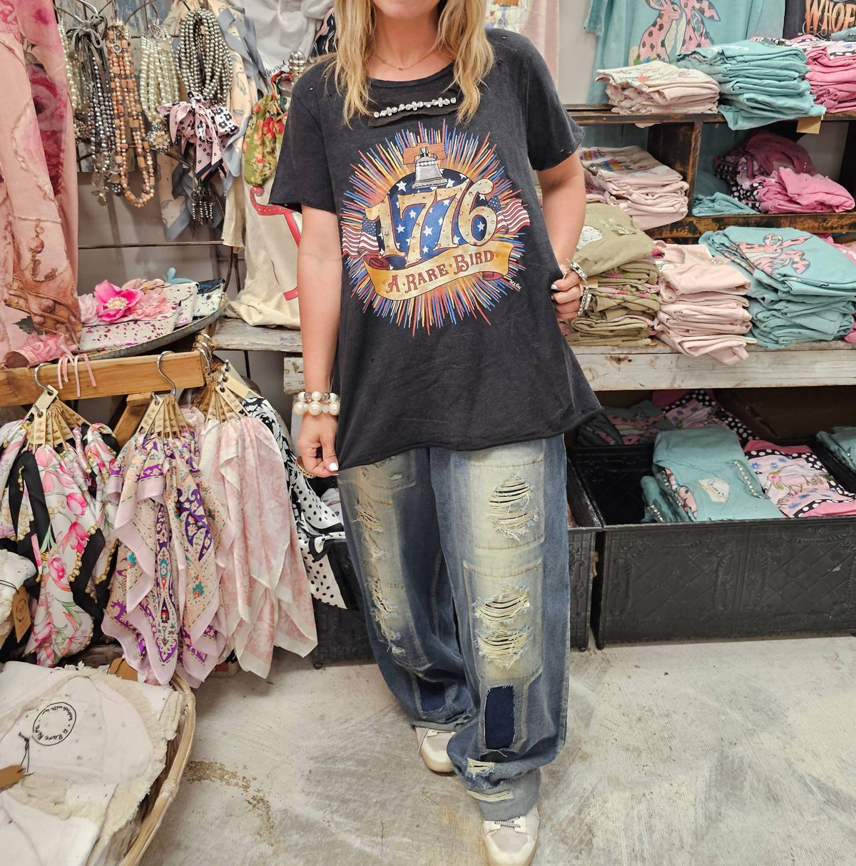 A Rare Bird - 1776 Graphic Tee