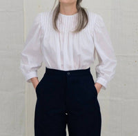 Uqnatu - Pintuck Shirtwaist Blouse