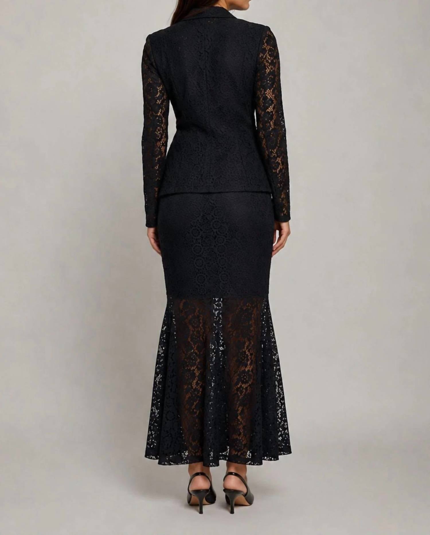 Akalia - Valentina Lace Mermaid Skirt