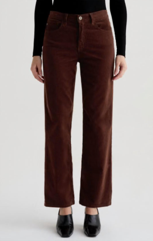 Ag Jeans - Brinley Corduroy Mid Rise Straight Jeans