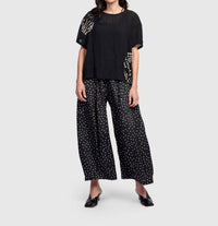 ALEMBIKA Halo Boxy Tee in galaxy - women's t-shirt - view 8