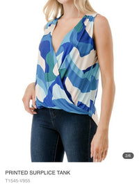 Ariella - Printed Tank Top