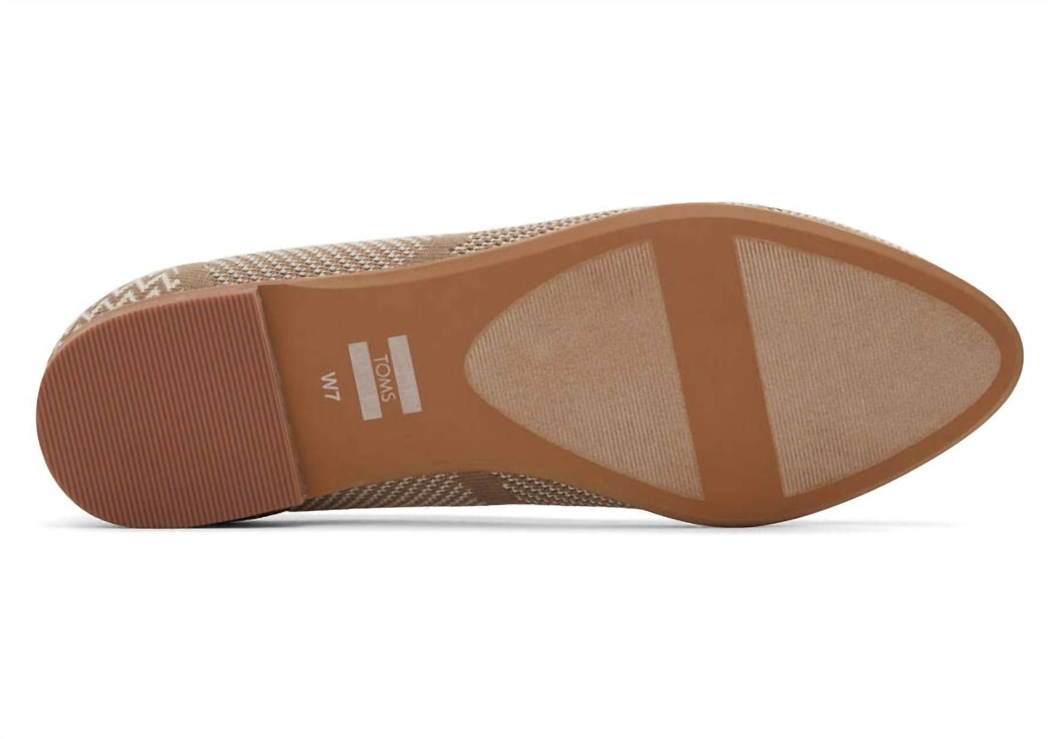 Toms - Women's Jutti Neat Knit Flat