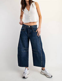 Ee:Some - Barrel Leg Jeans