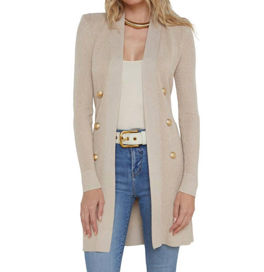 L'Agence - Noe Double-Breasted Cardigan