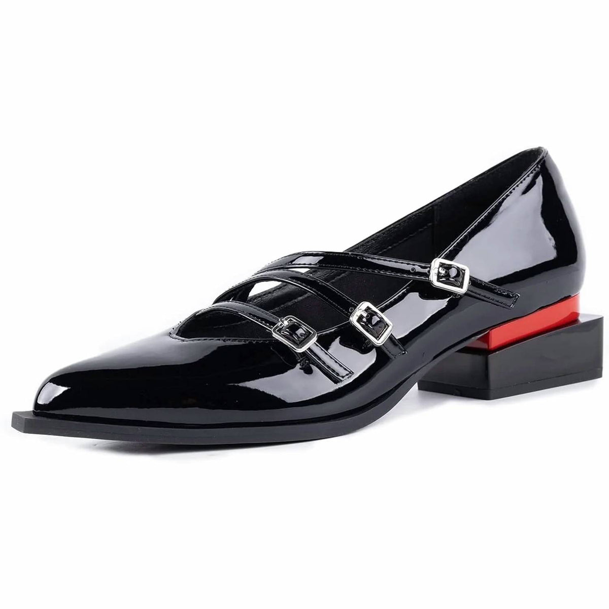 Lingxiaune - Women's Pointed Toe Loafer Dress Shoes