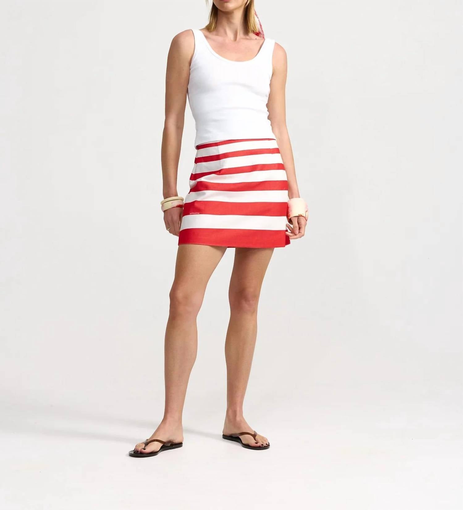 Aston Studio - Ula Denim Mini Skirt