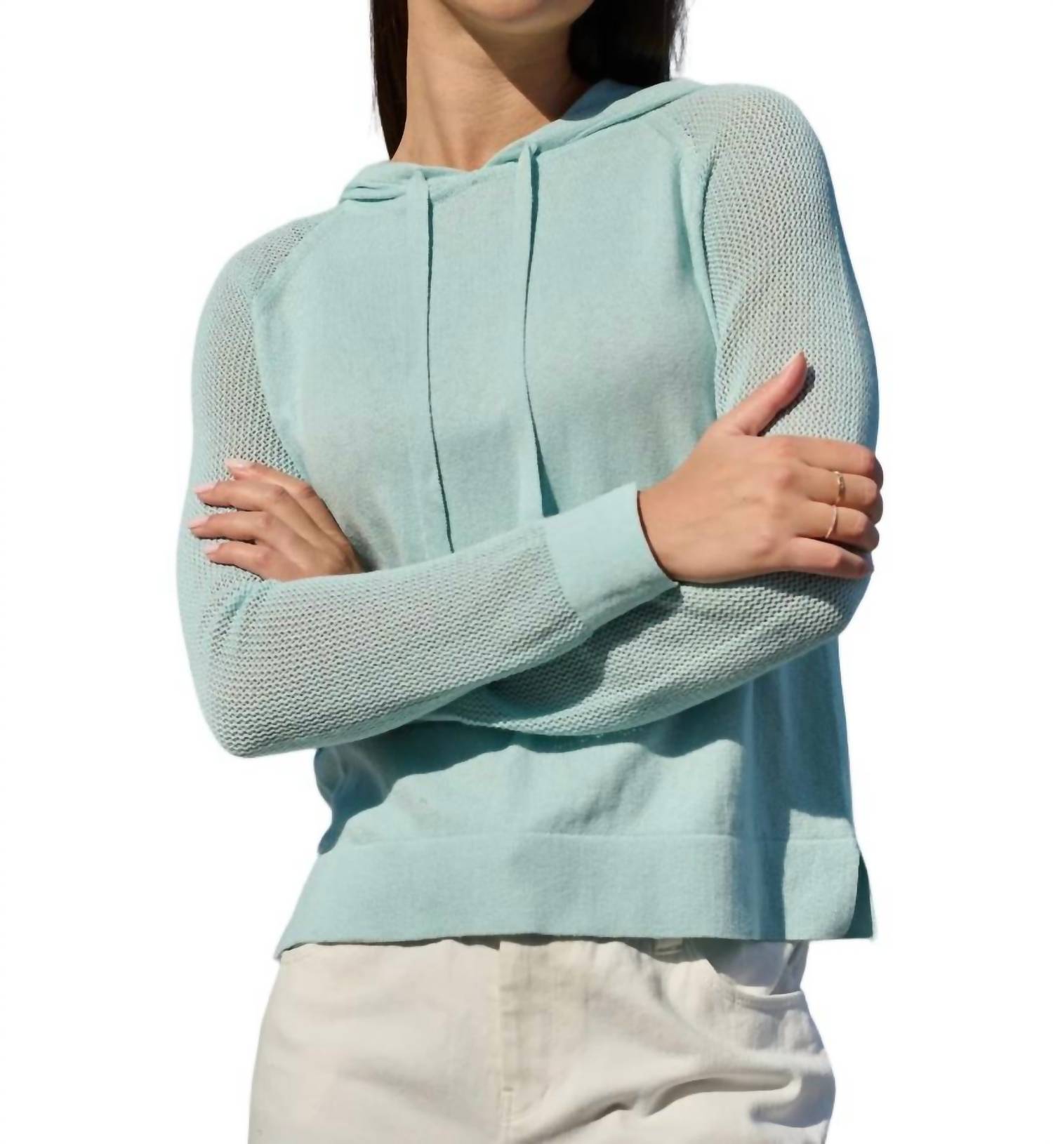 Stitch & Needle - Layla Raglan Hoodie Sweater