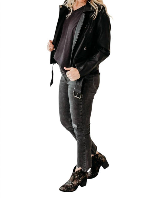 Gilli - Pleather Moto Jacket