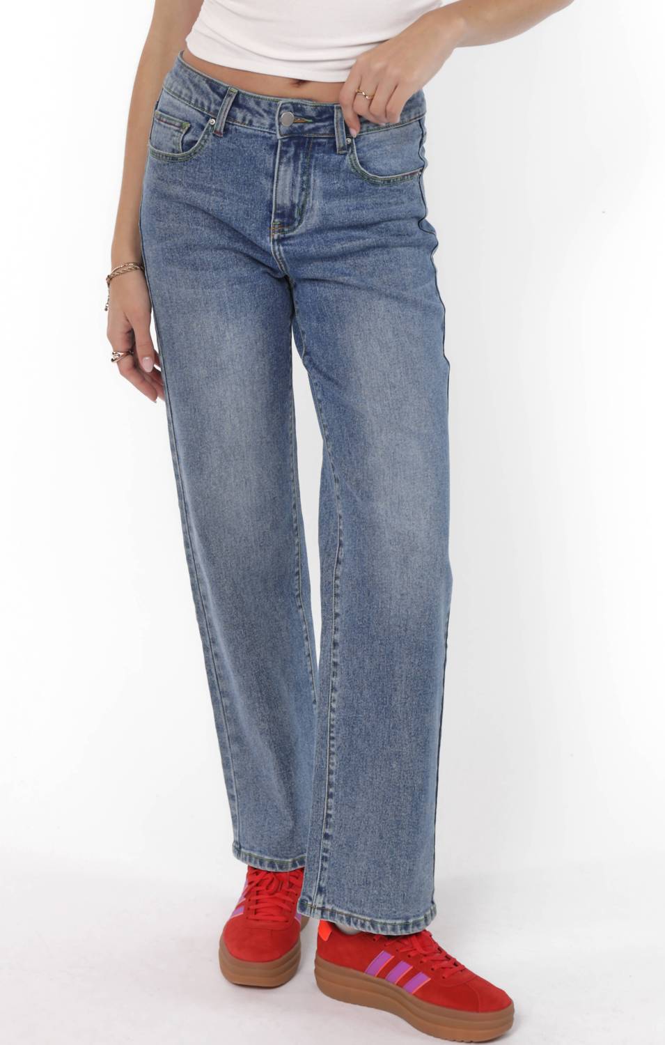 Sadie & Sage - Good Energy Denim Pants