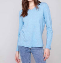 Charlie B - Basic V-neck Top