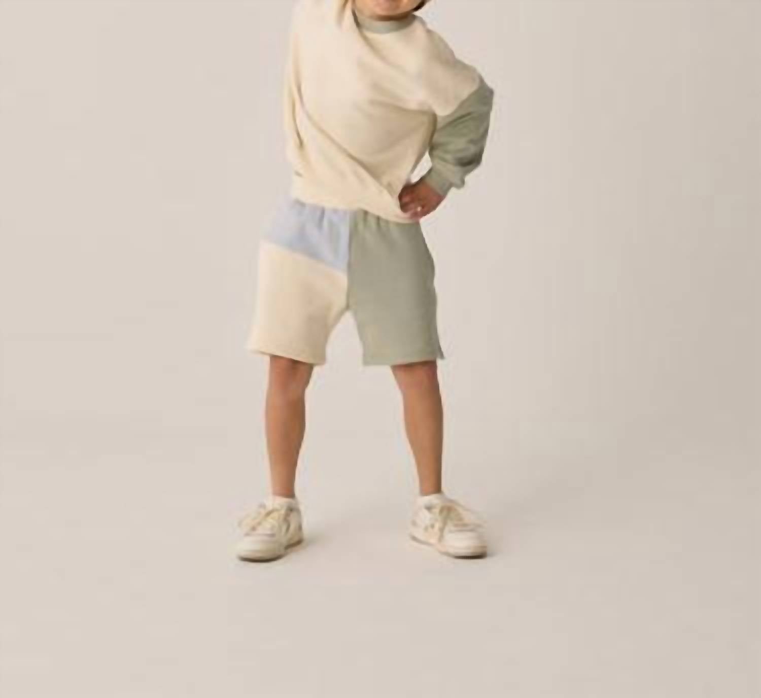 Rylee + Cru - Kid's Color Block Boxing Short