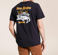 Brixton - Bass Brains Fishing Team Short Sleeve Tee