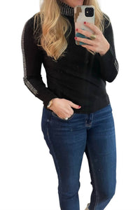 Metric Knits - Rhinestone New Year Sweater