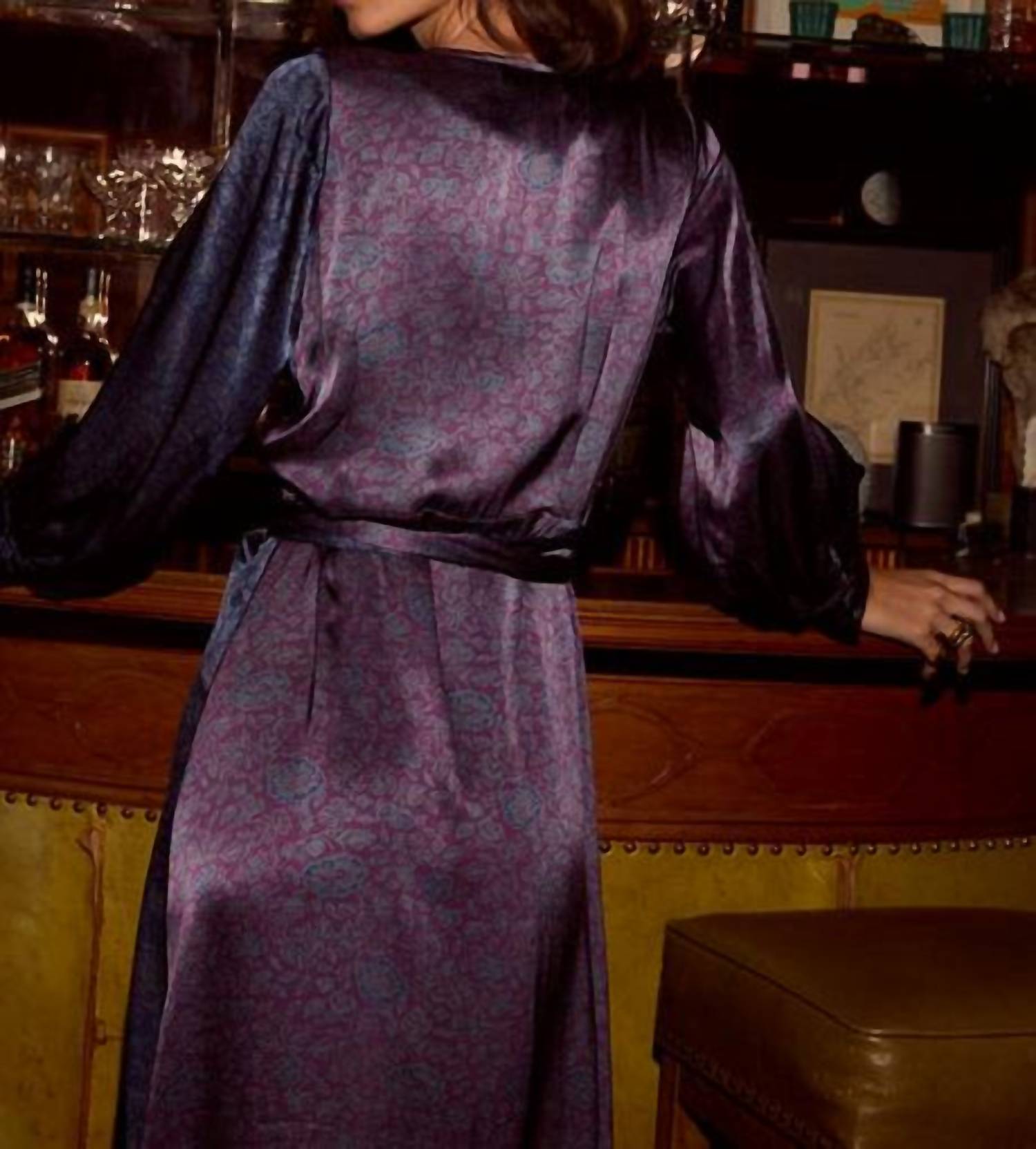 Natalie Martin - Kate Long Sleeve Maxi Dress