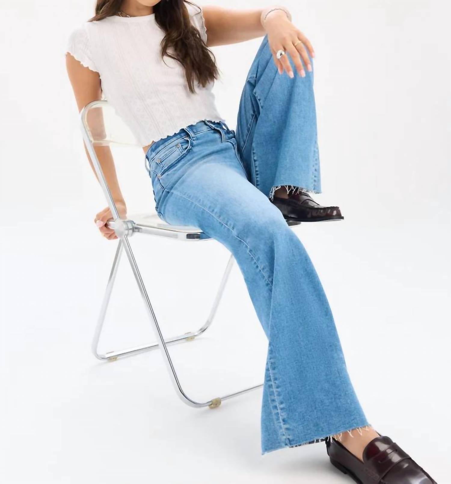 Daze - Far Out Wide Leg Jeans