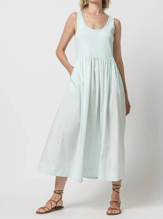 Lilla P - Mixed Media Maxi Dress