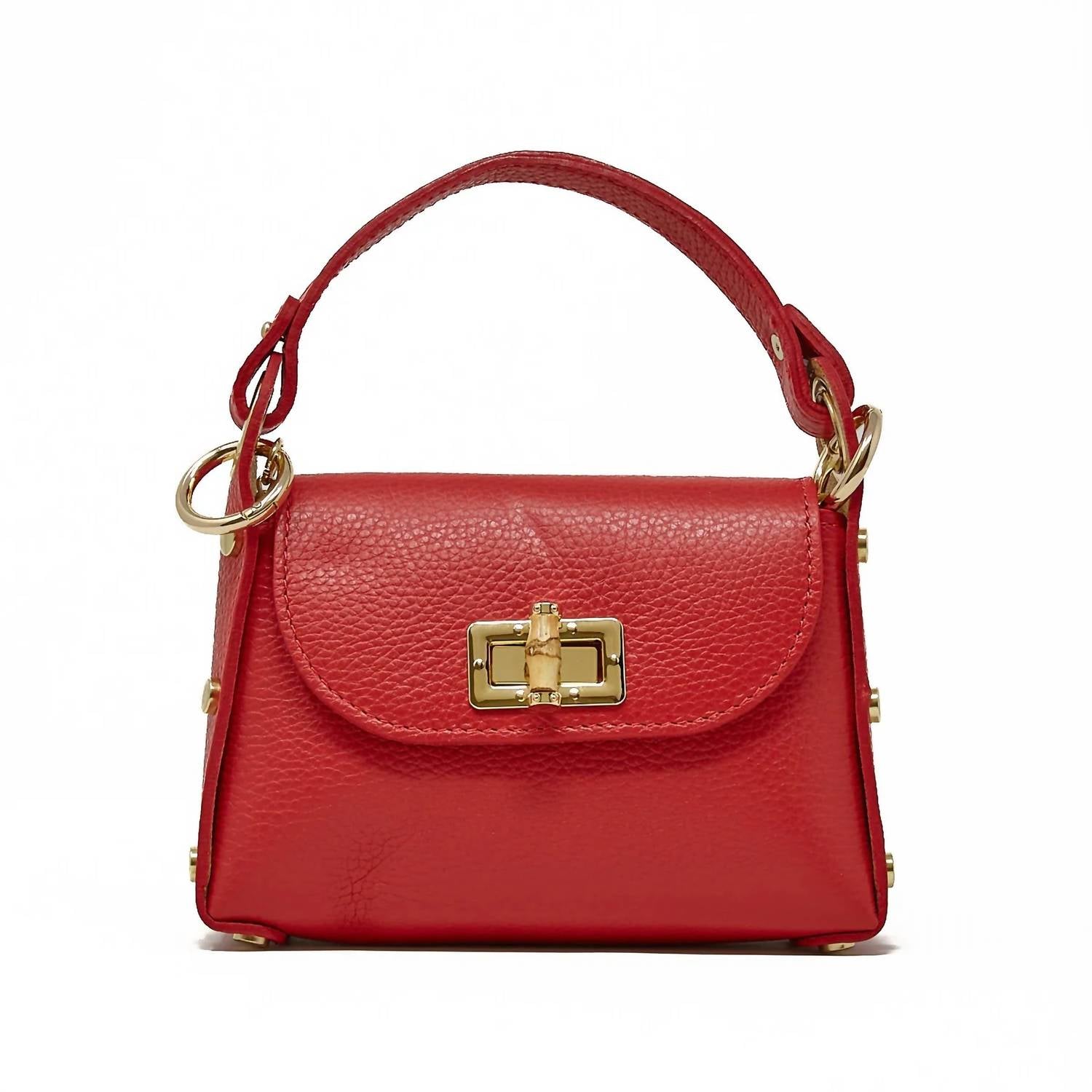 German Fuentes Suzanne Crossbody Bag in red - women's bag