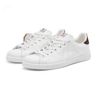 Victoria - Women's Glitter Leather Sneakers
