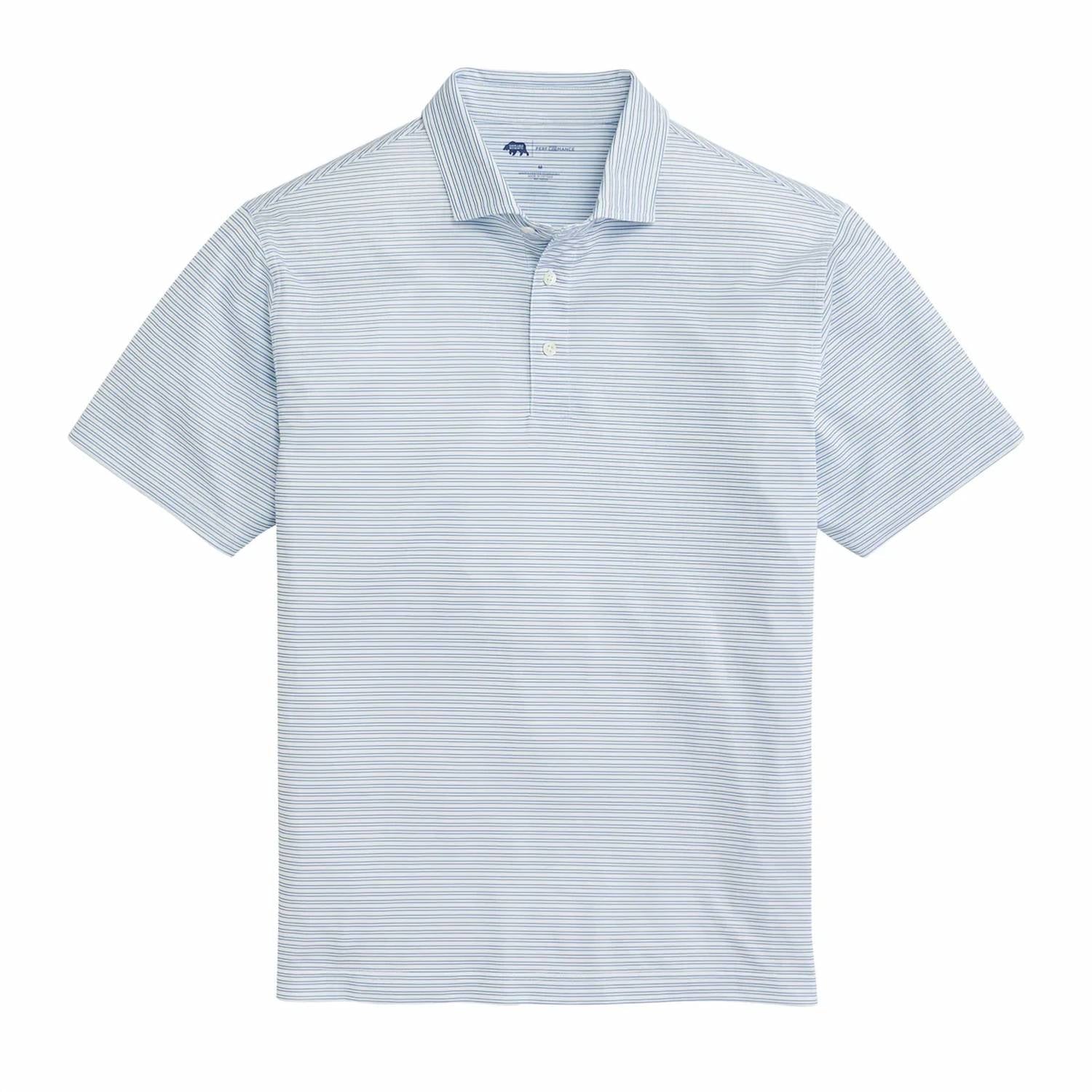 Onward Reserve - Men's Pairing Stripe Performance Pique Polo