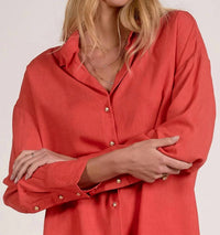 Elan - Button Down Blouse