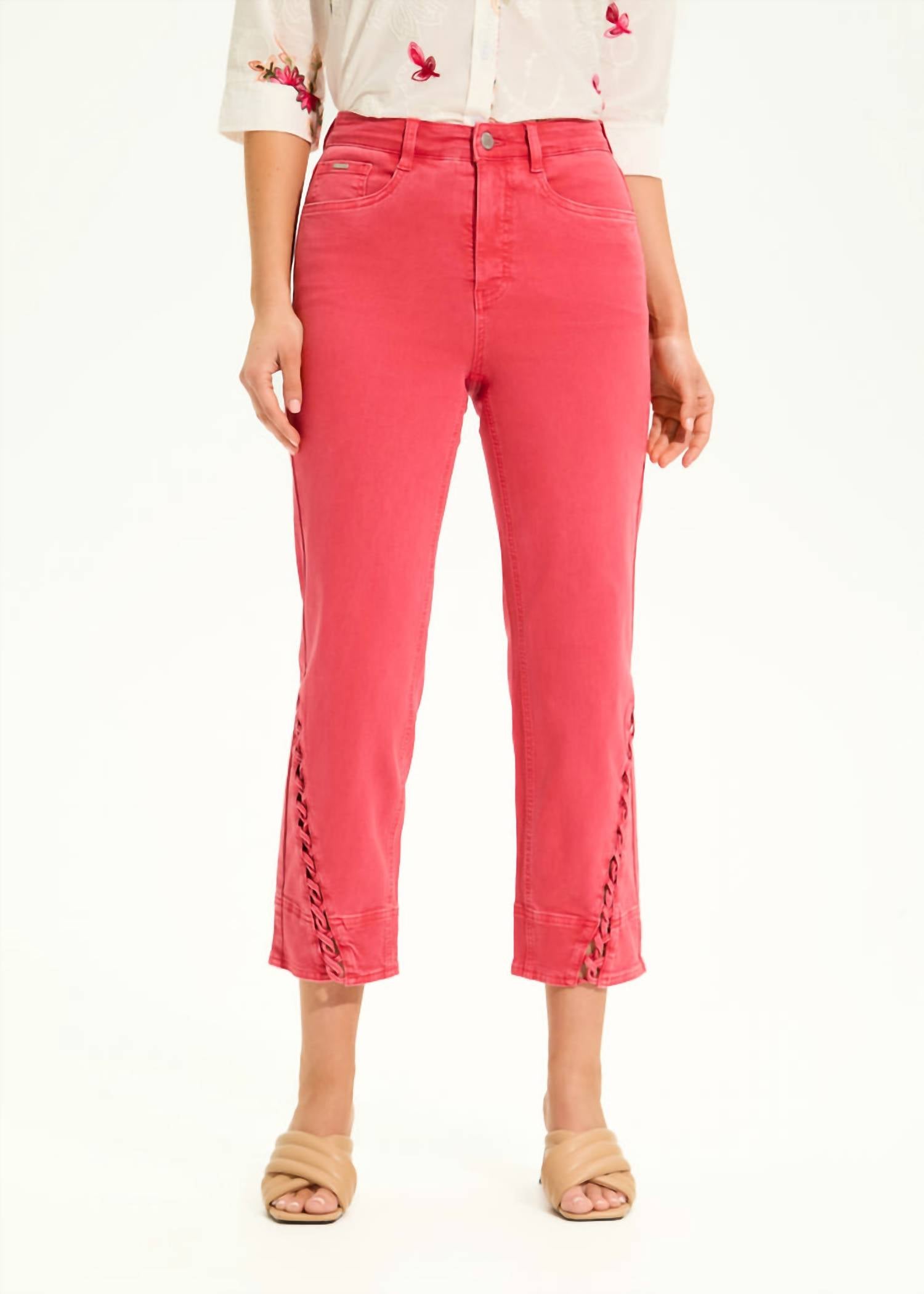 Fdj - Suzanne Straight Crop Denim Pant