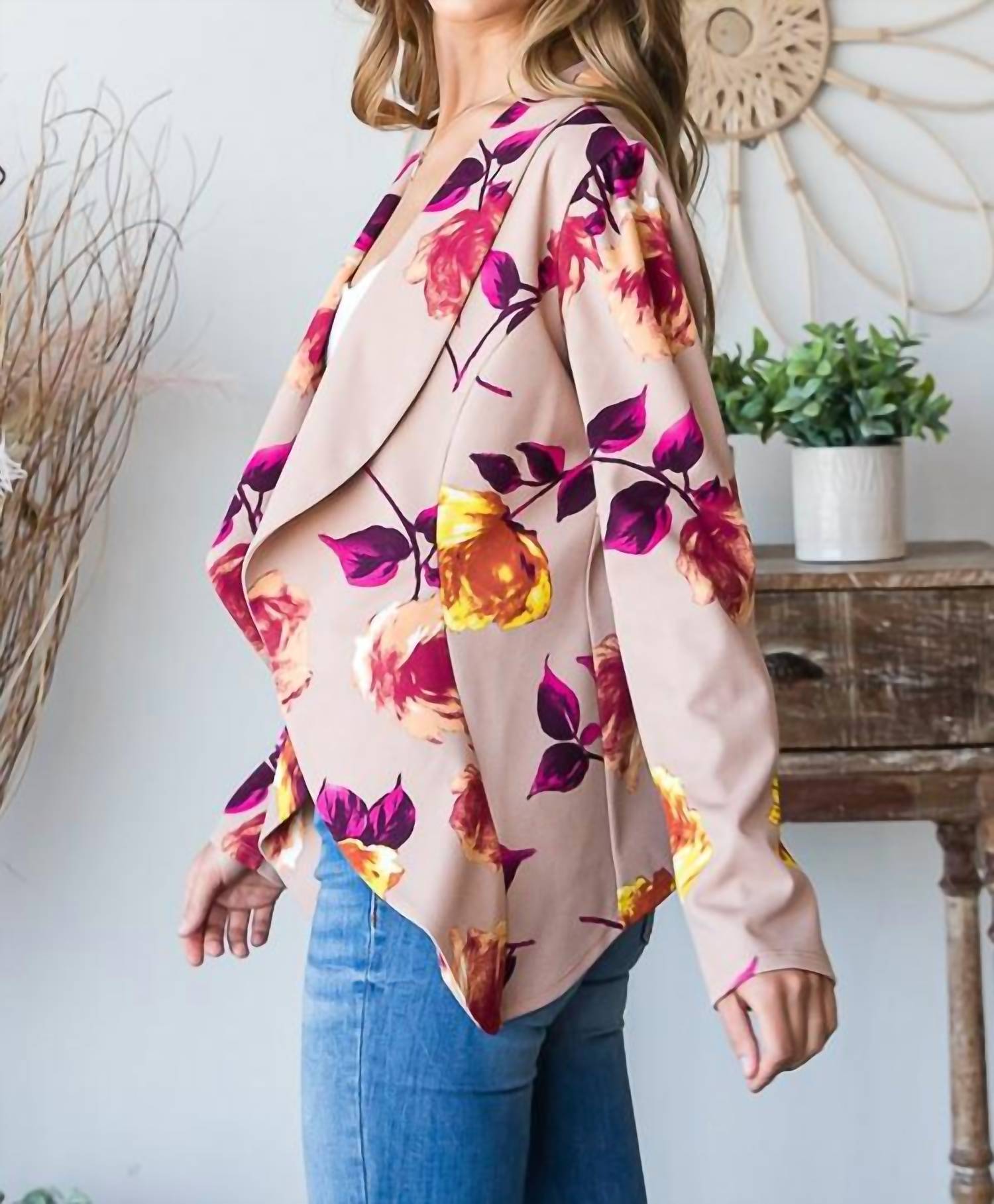 Heimish Usa - Stretchy Figure Flattering Blazer