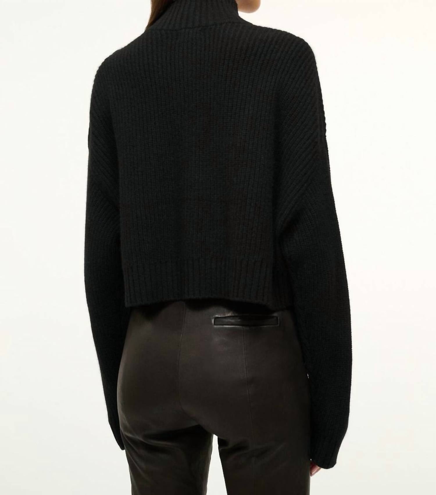 Staud - Cropped Hampton Sweater