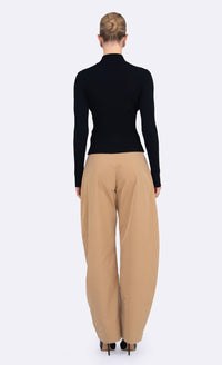 Nonchalant Label - Lori Trench Barrel Trouser Pant