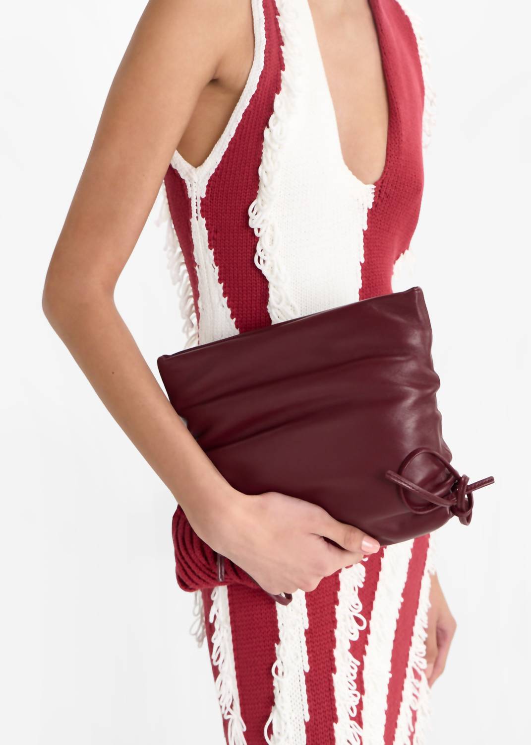 Studio Amelia - Women's Ruched Clutch